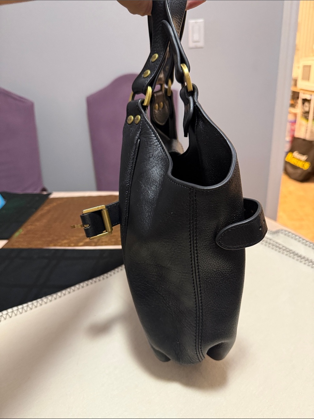 Authentic Mulberry Leather Shoulder bag. - Picture 5 of 15